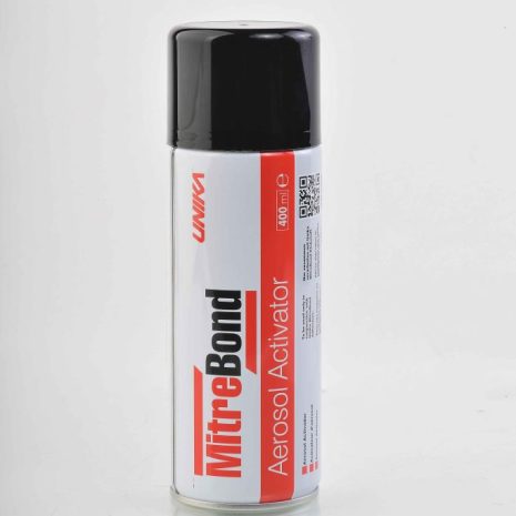 MitreBond ספריי זרז 400 מ״ל MitreBond ספריי זרז לדבק מהיר 400 מ״ל תוצרת אנגליה